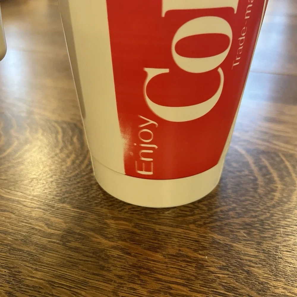 Coca Cola Plastic Pitcher 5.5 Cups faded on one‎ side